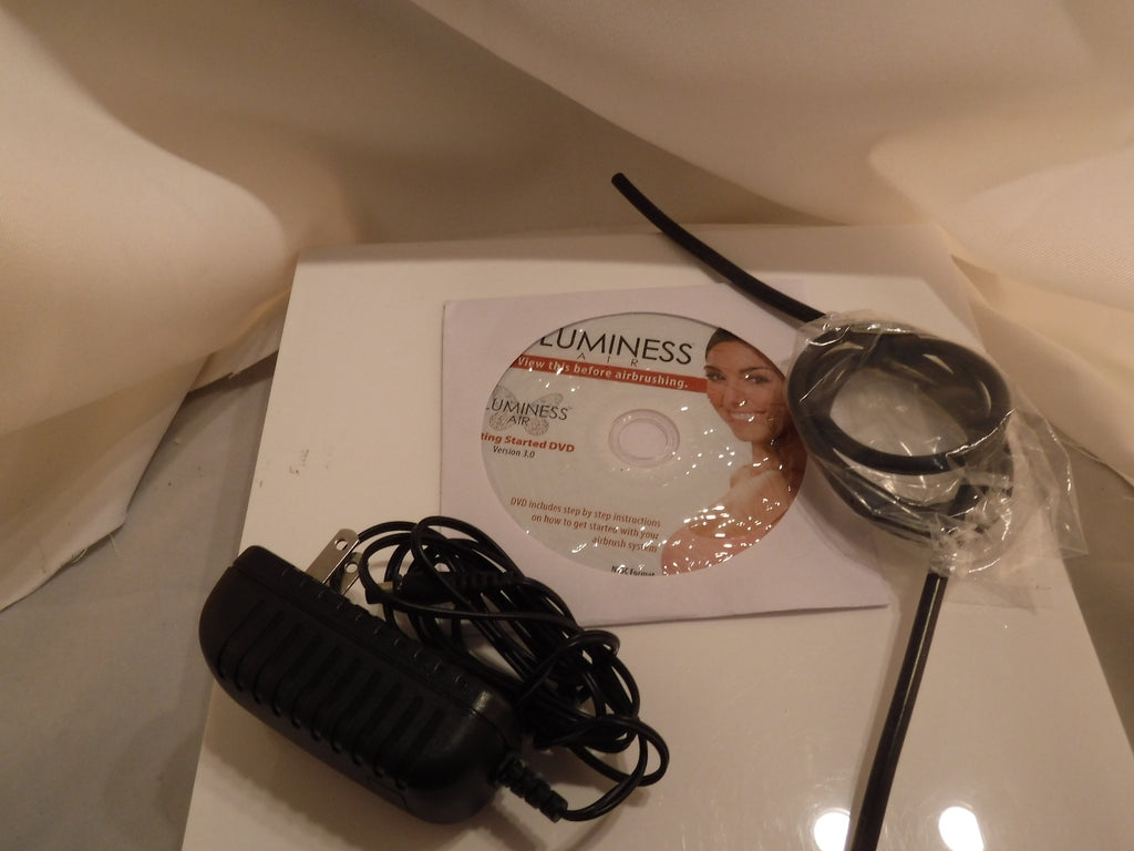 Air Airbrush System  Luminess 3 Speed PRO Compressor &No drip Stylus NO MAKEUP