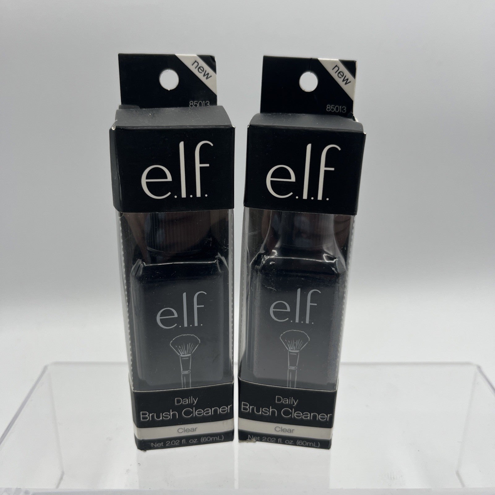 2 pk- e.l.f. Studio Daily Brush Cleaner 2.02 fl oz #85013 | Anti-Bacterial Spray
