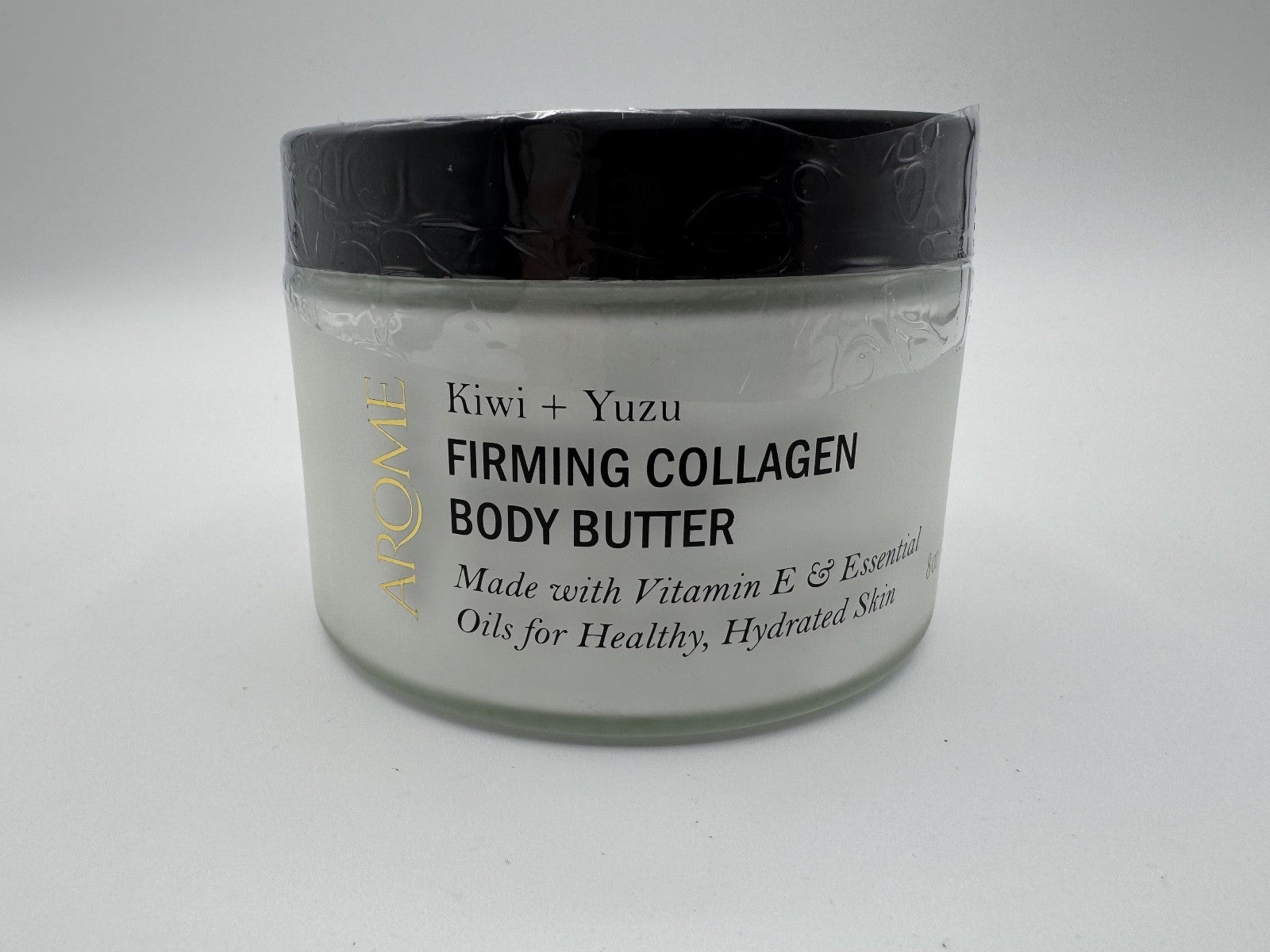 Arome Kiwi & Yuzu Firming Collagen Butter, Body Cream, NEW SEALED, White, 8 oz