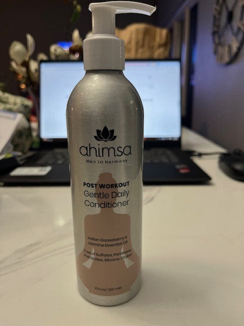Ahimsa Hair in Harmony post workout Daily Conditioner 10 oz Authentic, Jasmine