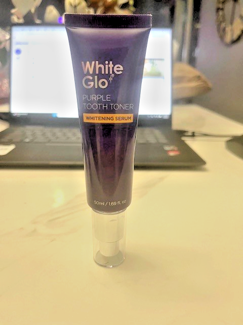 White Glo Purple Tooth Toner Whitening Serum Instant Yellow Teeth Corrector