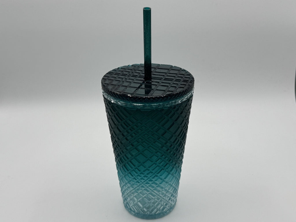 Starbucks 2021 Holiday Green Jeweled  16 Oz Tumbler, Grande, New