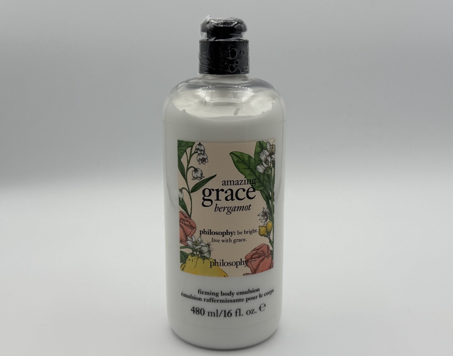 Philosophy Amazing Grace Bergamot Firming Body Emulsion 16 oz NEW with Pump