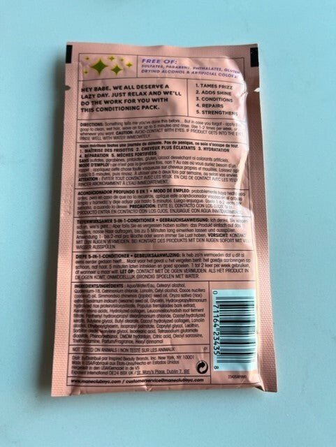 5 Mane Club 5-in-1 Deep Conditioner Cry Baby, Cha Ching, Expert 1.8oz Lot of 5