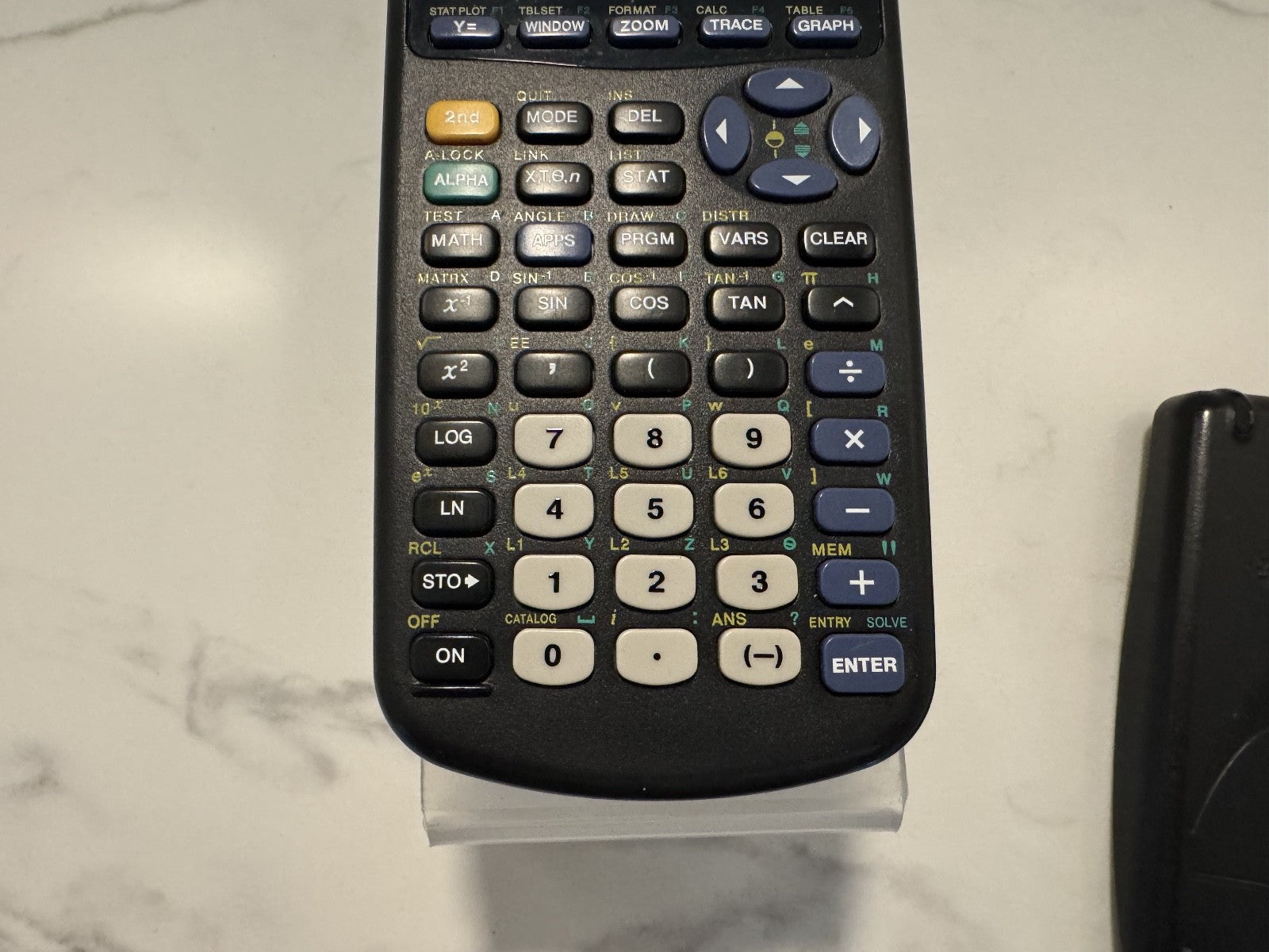 Texas Instruments TI-83 Plus Graphing Calculator with Cover Case, Tested Working