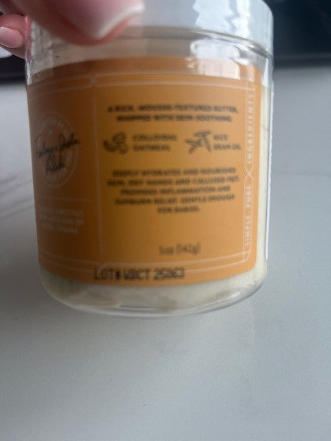 Shea Radiance Whipped Body Butter CITRUS BLOSSOM 5 oz Rich Soothing Balm SEALED