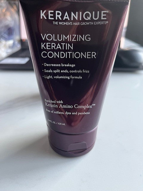 KERANIQUE Deep Hydration Hair Growth Shampoo Scalp Stimulating & Conditioner NEW