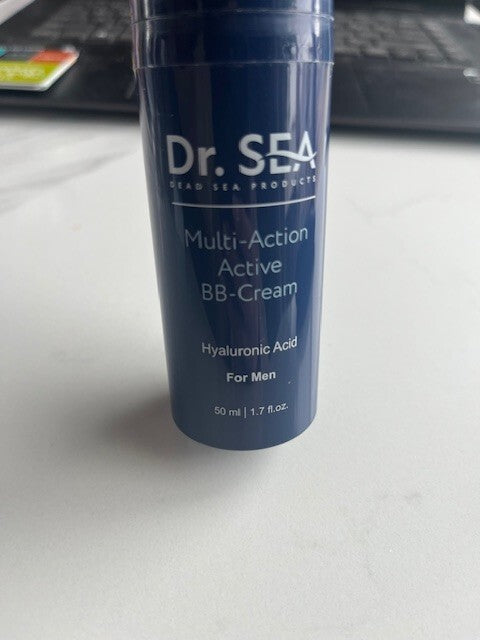 Dr. Sea Dead Sea Products, Men Multi Action BB Cream Skin Face Matte Finish NIB