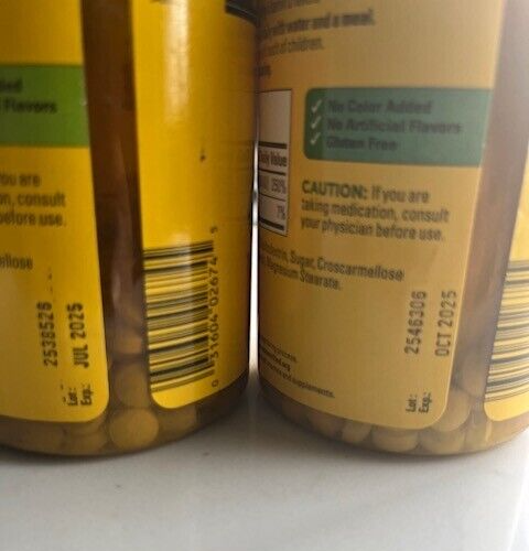 2x Nature Made D3 2000IU Supplement Better Teeth Bone and Immune Health 220 tab.