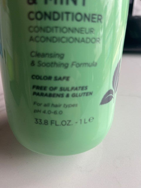 Luseta Tea Tree & Mint Conditioner Cleansing & Soothing Formula New 33.8 fl Oz