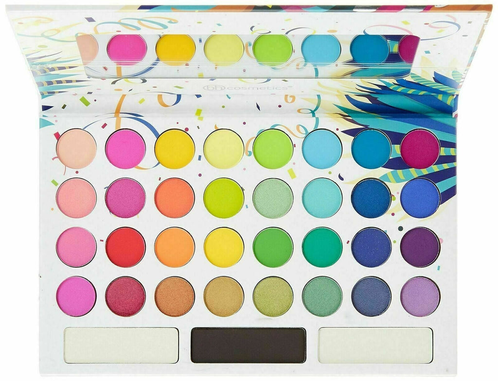 BH Cosmetics 35-Color TAKE ME BACK TO BRAZIL EyeShadow Palette W/Free Brush