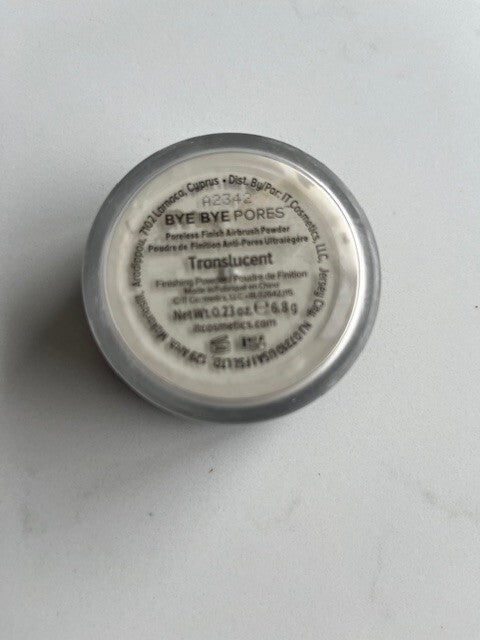 IT Cosmetics Bye Bye Pores Poreless Finish Airbrush Powder Loose 6.8g New in Box