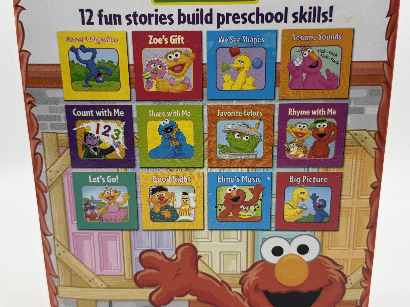 Sesame Street 12 Board Books, Pre School, Toddler, Pre-owned,Excellent condition