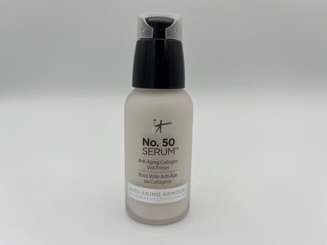 It Cosmetics No. 50 Serum Anti-Aging Collagen Veil Primer 1oz FL NIB Free Ship