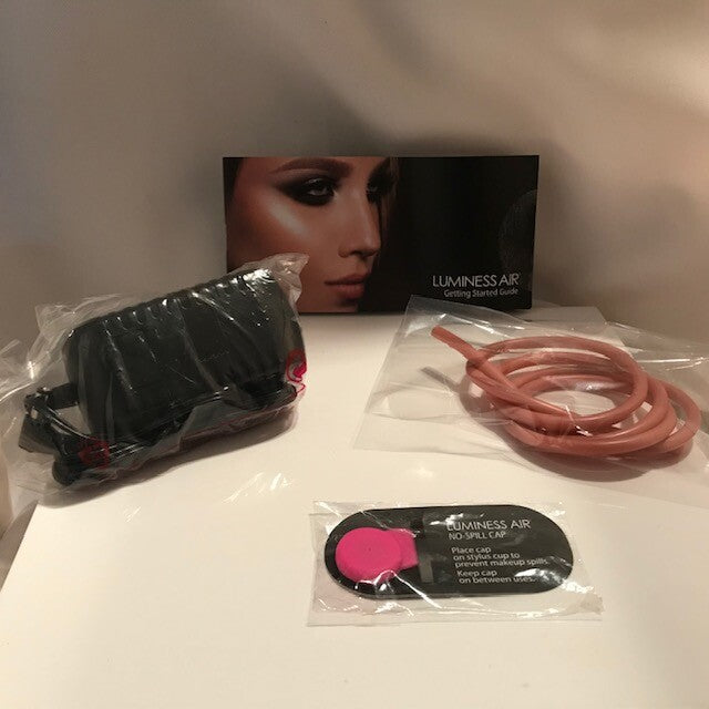 Luminess Air Airbrush ICON PRO 2 speed Makeup System No drip Stylus 3pc Med +Cap