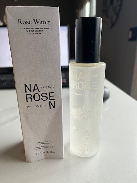 NA Herbal Rosen Products Rose Water, Anti Aging, Moisturizing,Rejuvenating,  NIB