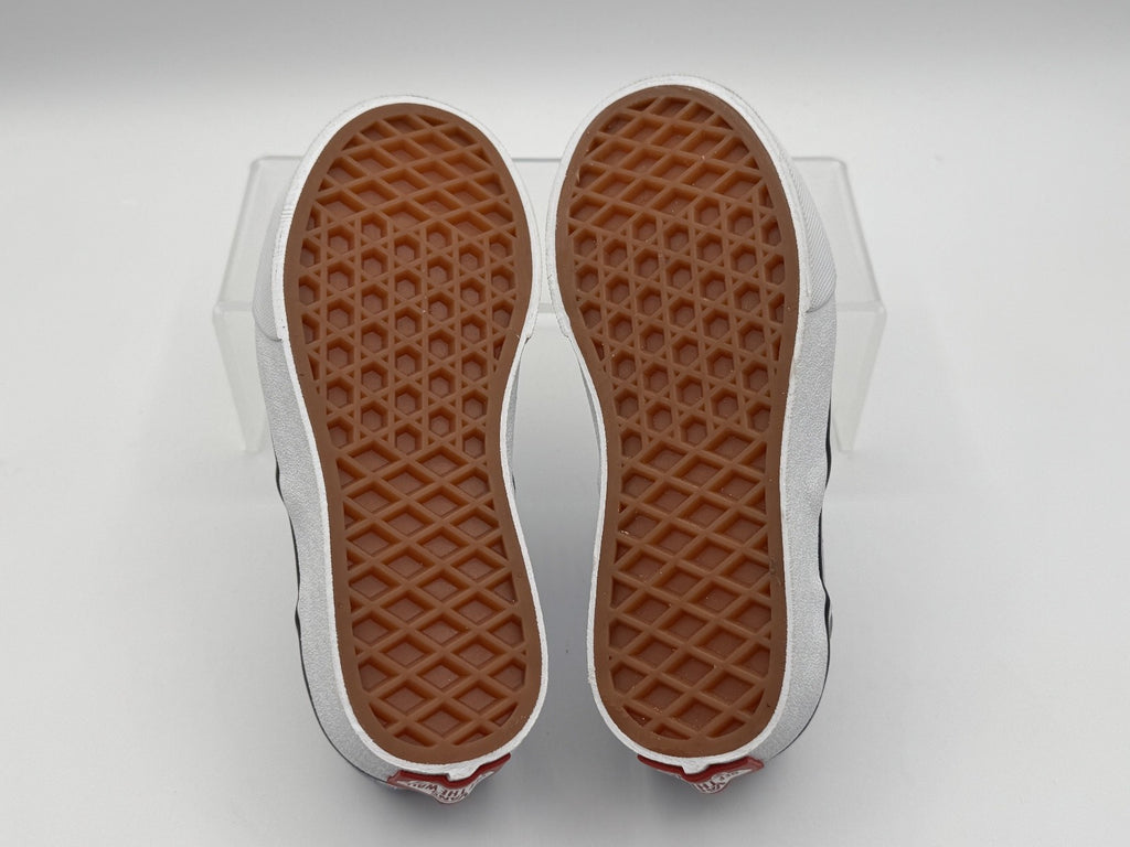 Vans Classic Slip-On Checkerboard Purple White Kids Unisex Size 11.5, NWOT