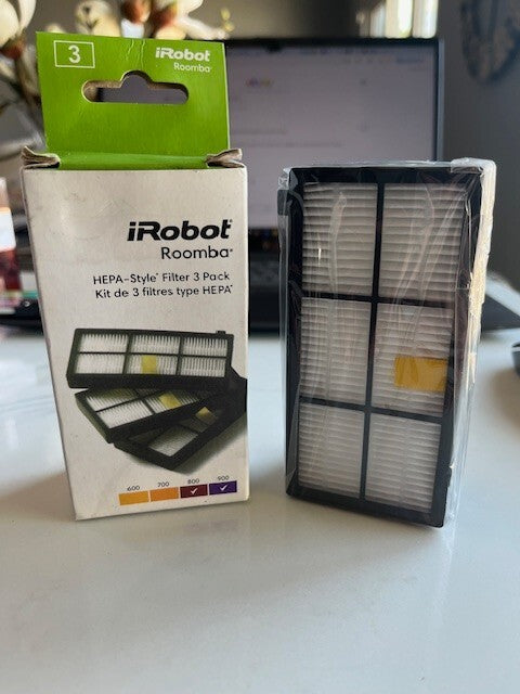 iRobot Roomba 800 and 900 Series Hepa-Style Filter 3-Pack SEALED NIB