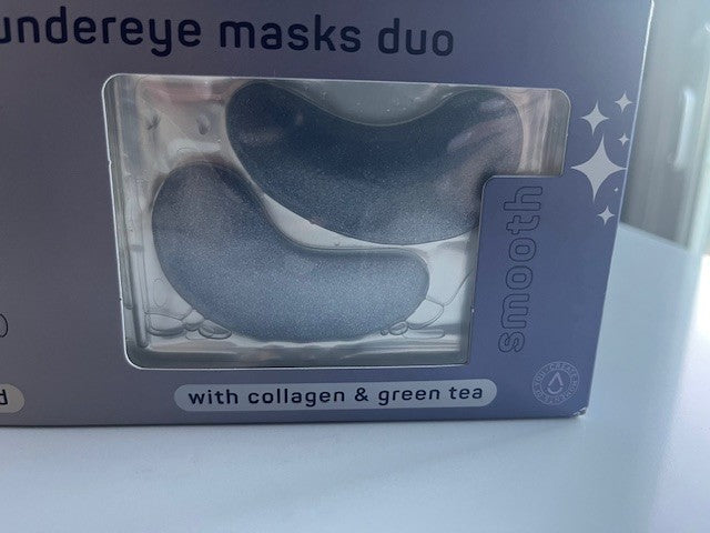 SPALIFE Under Eye Masks Duo Twin Pack, Glow & Smooth, Hyaluronic Acid 24 Patches