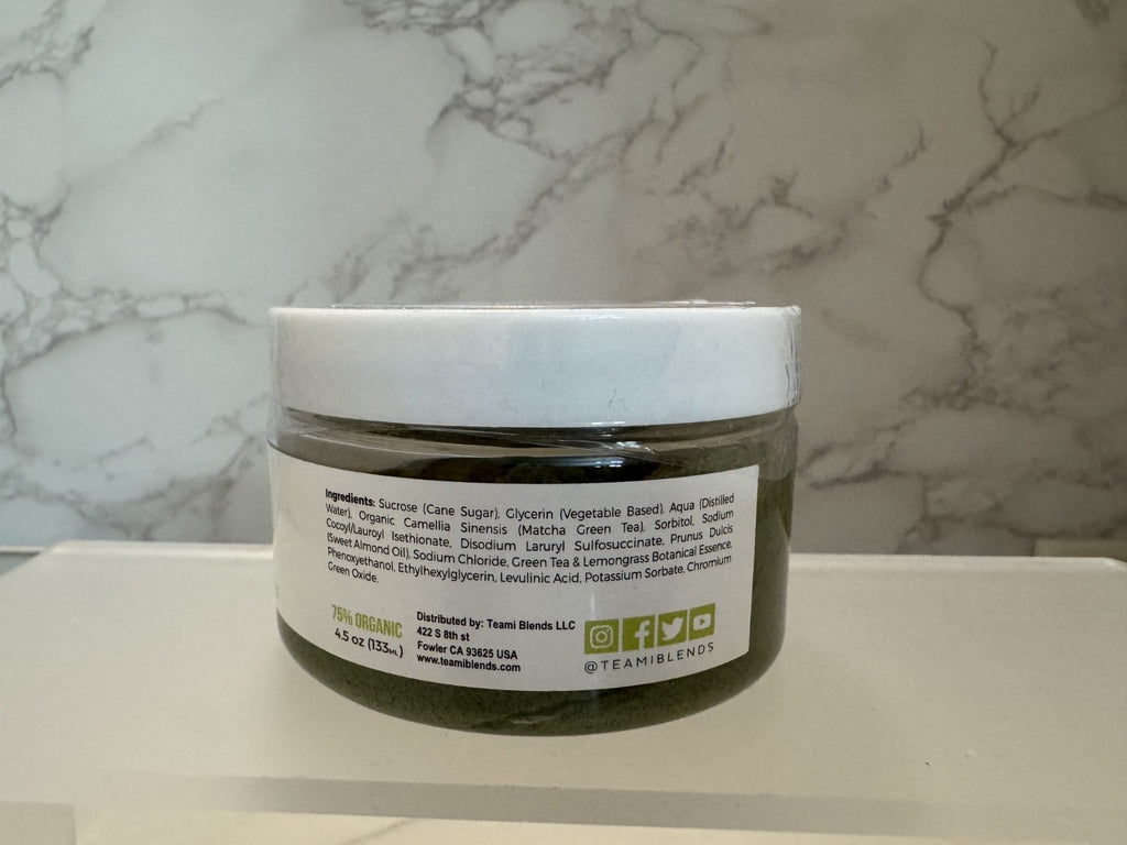 Teami Blends Green Tea Facial Scrub 4 oz. Facial Scrub & Exfoliant New Exp 11/26