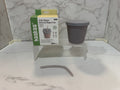 Haakaa Jolly Hippo Baby Straw Cup, Silicone Sippy Cup Gray Unisex, Toddler, NIB