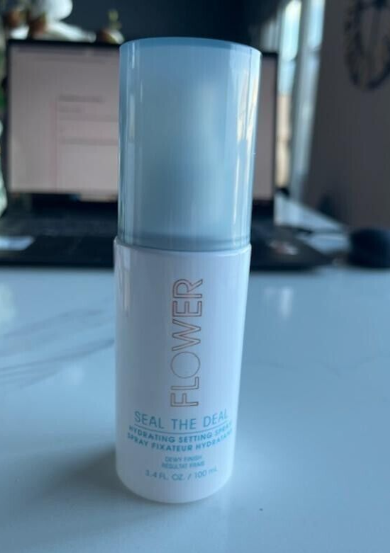 Flower Seal The Deal Hydrating Setting Spray, Dewy Finish, 3.4 oz  HYDRATING NEW