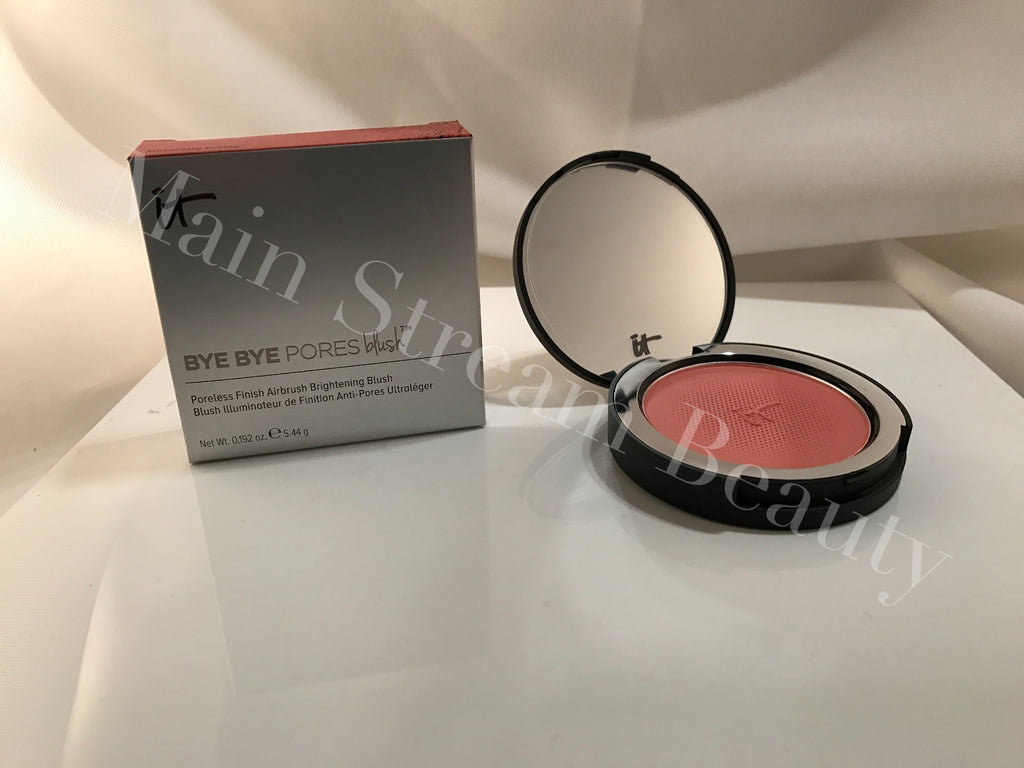  It Cosmetics Bye Bye Pores Poreless Airbrush Blush Naturally Pretty Pink NIB