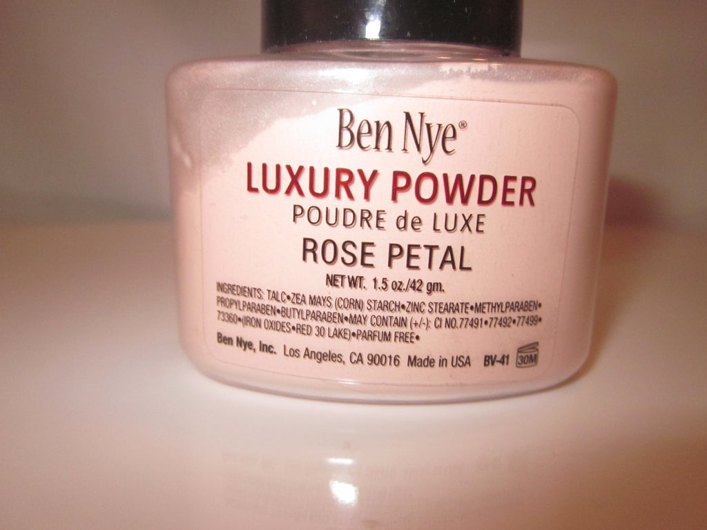 Ben Nye Rose Petal Powder 1.5oz Authentic Luxury Face Makeup Jennifer Lopez