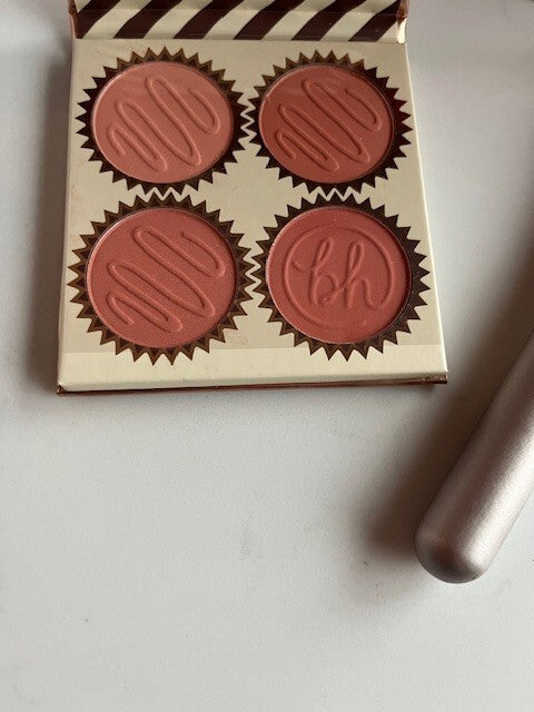 BH Cosmetics Chocolate Orange Truffle Blush Palette w/Bonus Brush NIB Free Ship
