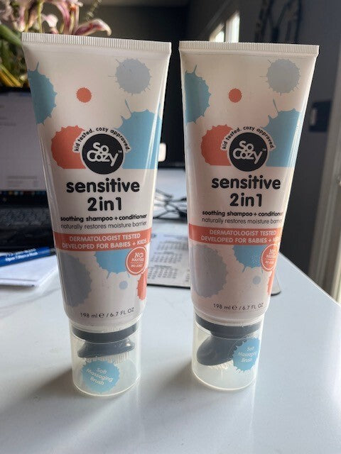 2X So Cozy Sensitive 2 In 1 Soothing Shampoo + Conditioner 6.7oz  Babies & Kids