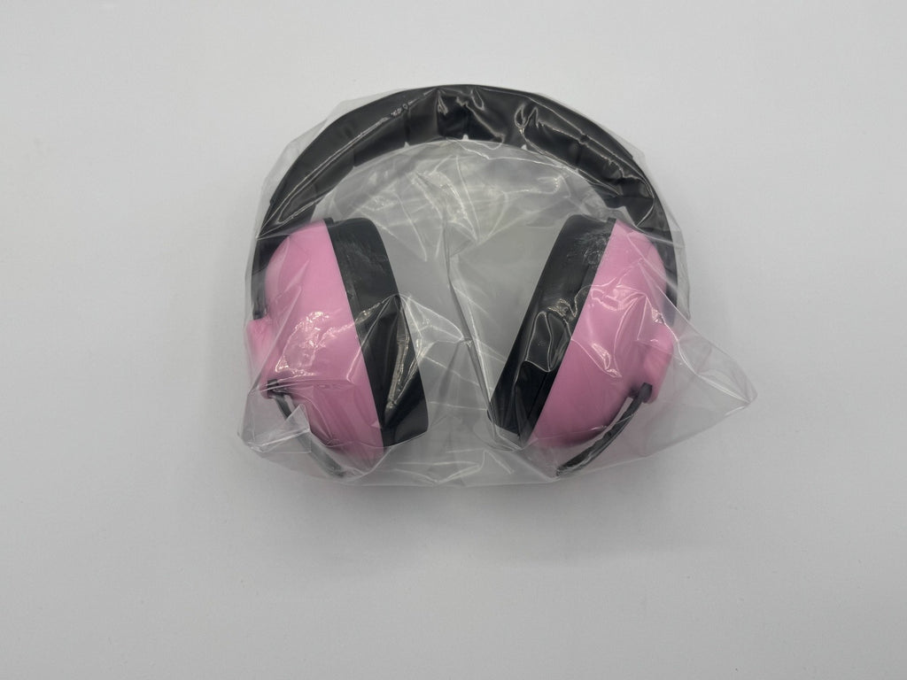 Happy Baby Safety Adjustable Earmuffs Hearing Protection 0-3yrs Lt. Pink SEALED