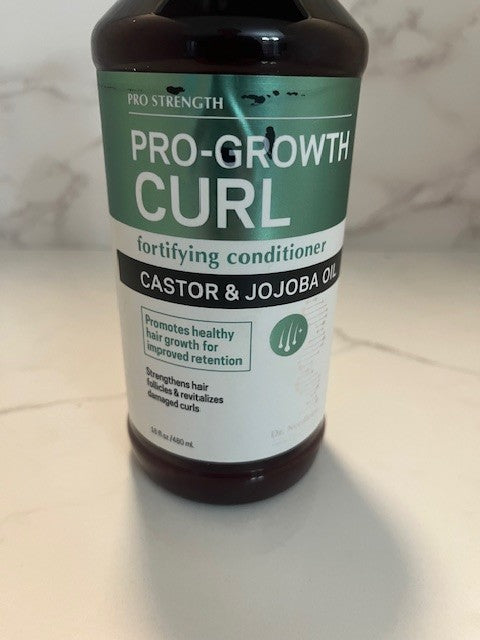 Dr. Needleless PRO STRENGTH Pro Growth Curl Fortifying Conditioner Castor/Jojoba