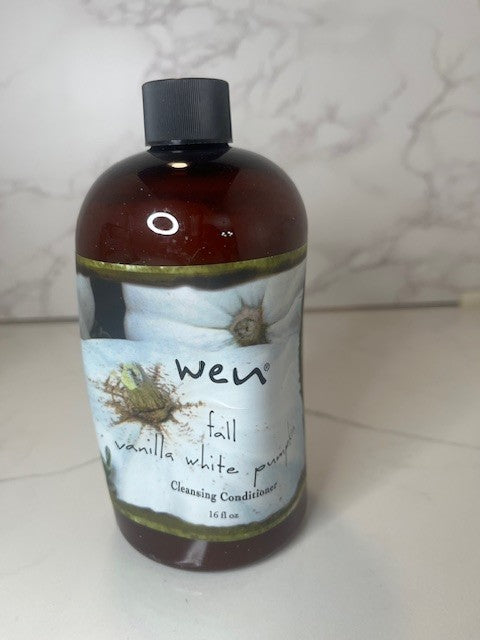 Wen Chaz Dean Fall Vanilla White Pumpkin Cleansing Conditioner 16oz w/Pump, NIB