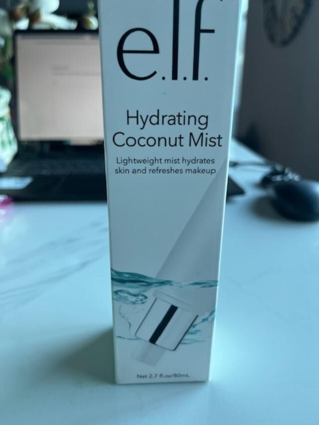 ELF Makeup Hydrating Coconut Mist Lightweight Hydrates Skin Refreshes SEALED