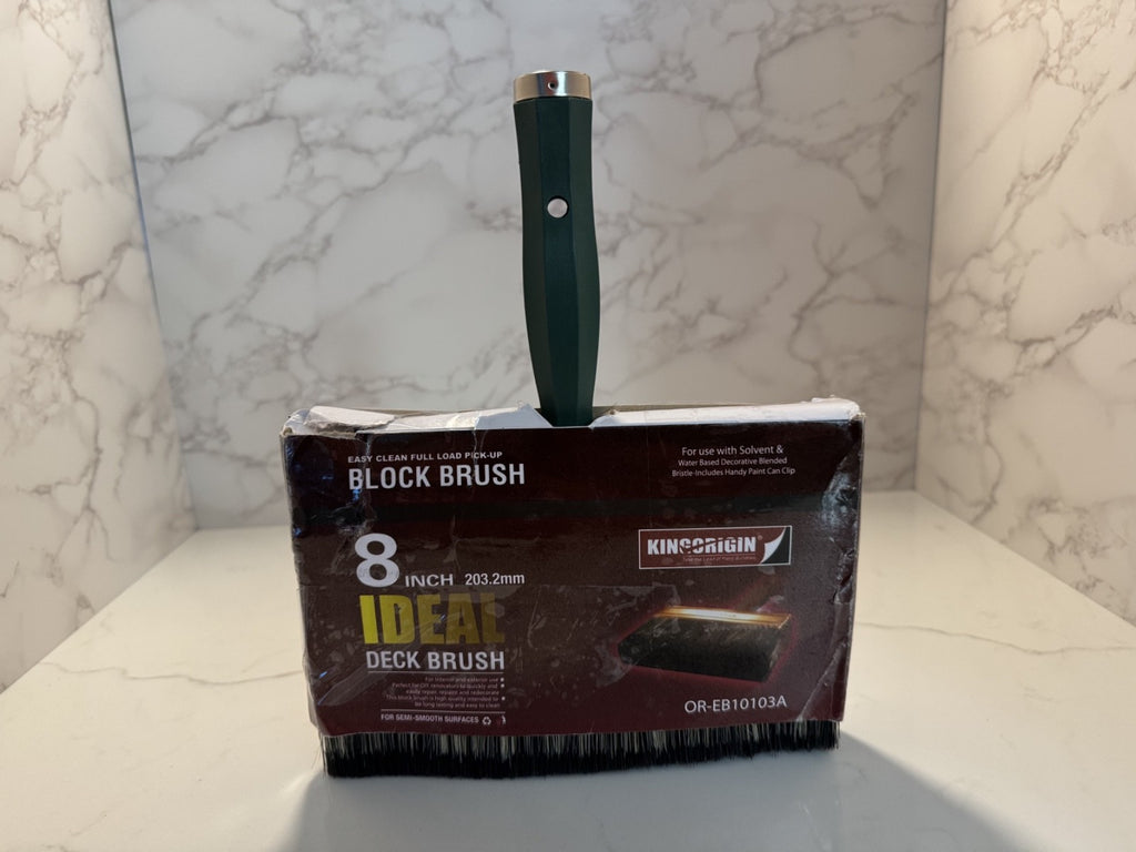 Kingorigin 8 Inch Deal Deck paint  Brush New with Threaded Extension