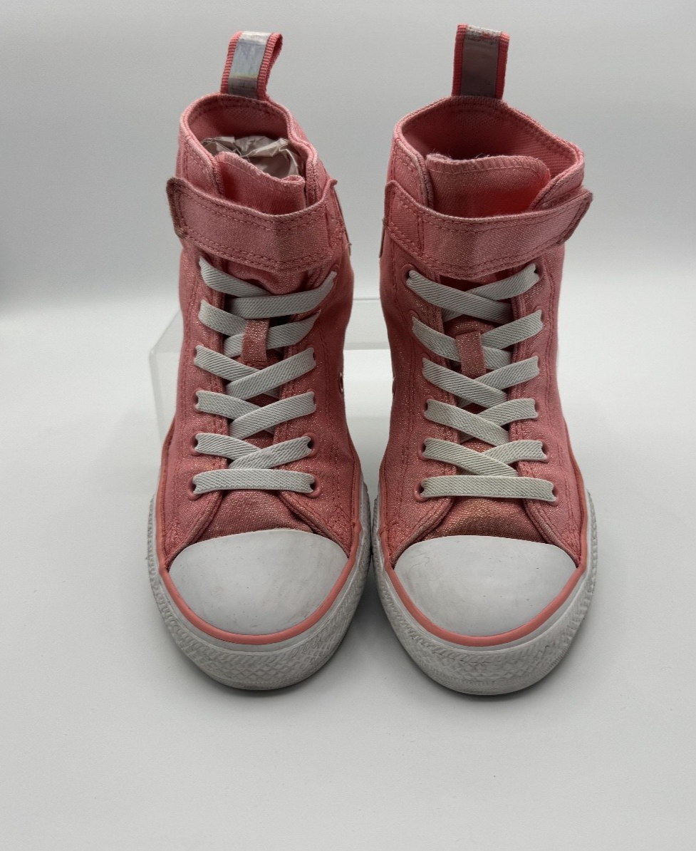 Converse Chuck Taylor All Star 1v High Top Pink Girls Size 3, Sneakers Pre-owned