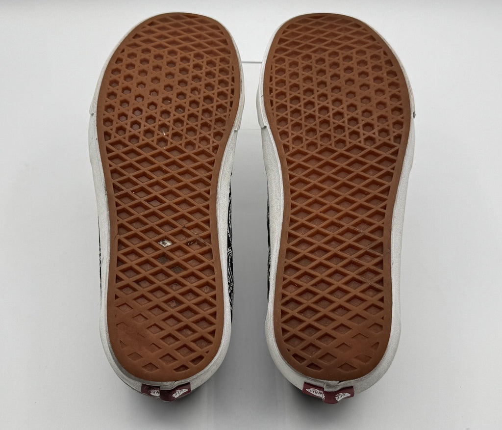 Vans SK8 Low Paisley Gray Unisex Sneakers Shoes Men Size: 9.5 Women Size:11, Pre