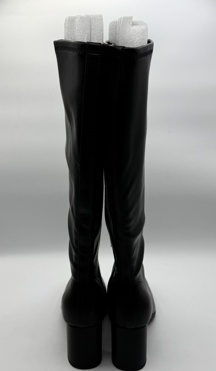 Aerosoles Micah Women's Knee High Boots Black Leather, Size 7M NIB