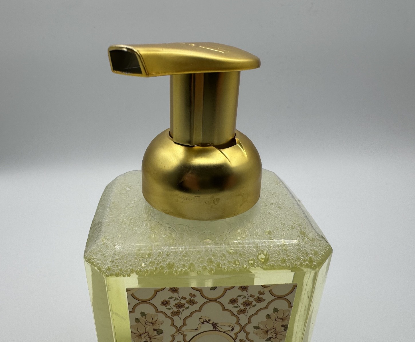 Maison De Base Ginger Honey Foaming Foam Hand Wash Soap Gold Pump 20.9oz NEW