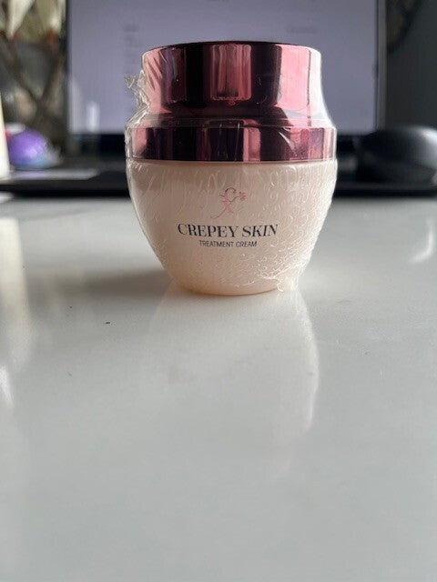 Crepey X Crepey Skin Treatment Cream Neck/Decollete/Face/Hands 1.7 oz SEALED