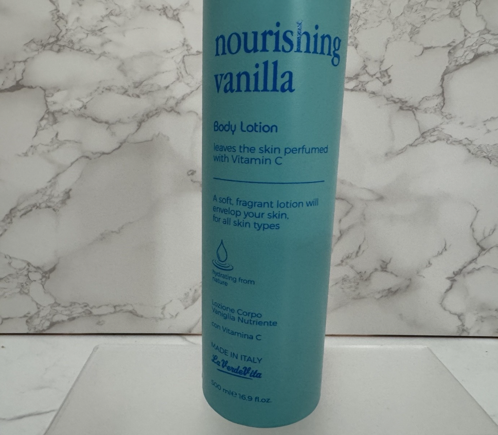 La Verde Vita Nourishing Vanilla Body Lotion with Vitamin C - 16.9oz New