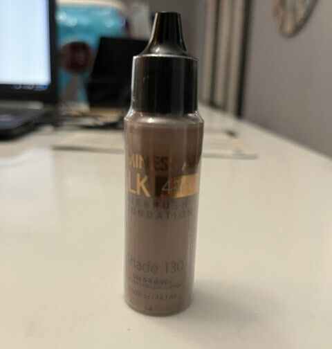 Luminess Advanced Shade 130 Silk 4-In-1 Airbrush Foundation 0.50 oz SEALED