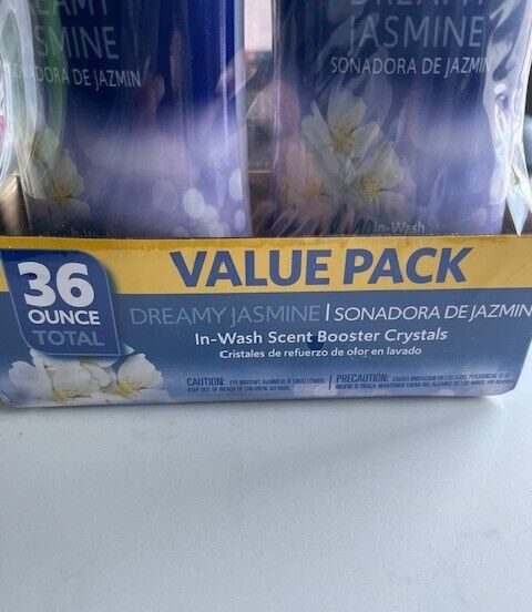 Clorox Fraganzia In Wash Scent Boost Crystals DREAMY JASMINE Scent 36 oz 2 Pack