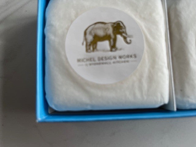 Michel Design Works BEACH Soap Set of 3 x 3.5 oz Wrapped Bars in Gift Box- NIB