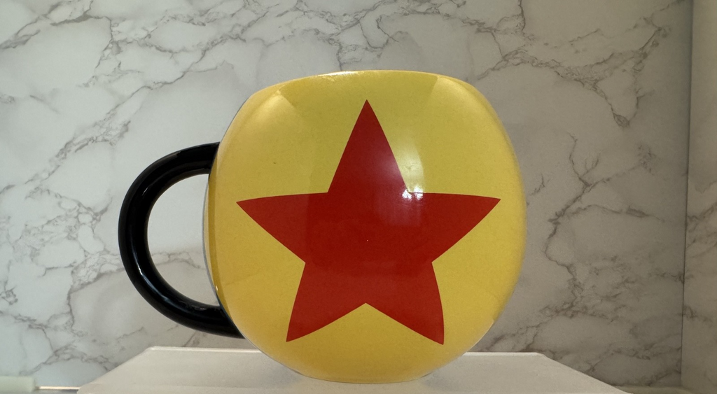 Disney Pixar Toy Story Luxo Ball 32 fl oz Large Ceramic Coffee Tea Mug Cup, New