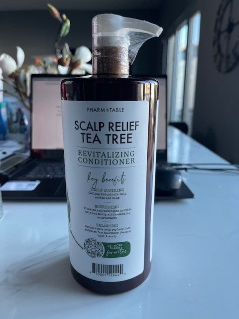 Pharm to Table Scalp Relief Tea Tree Revitalizing Conditioner 33oz Scalp Soothin