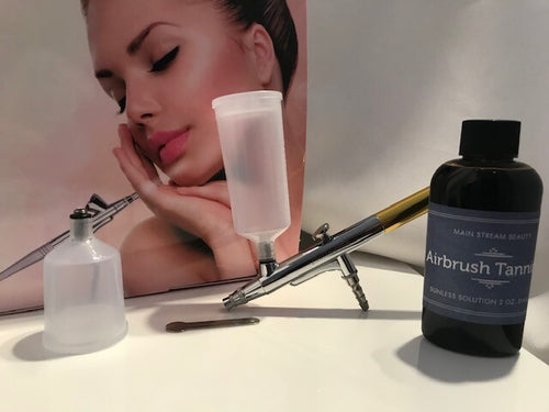 AIRBRUSH Beauty Tan Sunless Spray Tanning & makeup Stylus use w/Luminess System