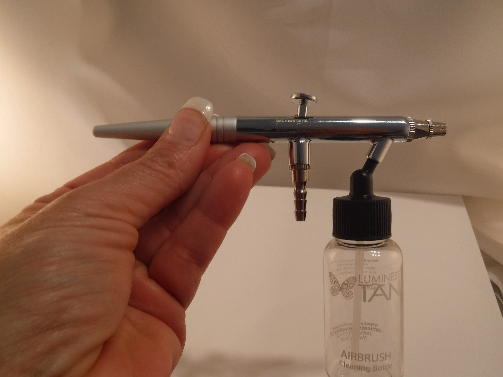 Luminess Air Airbrush Makeup Tanning Stylus W/Adapter 3pc No compressor