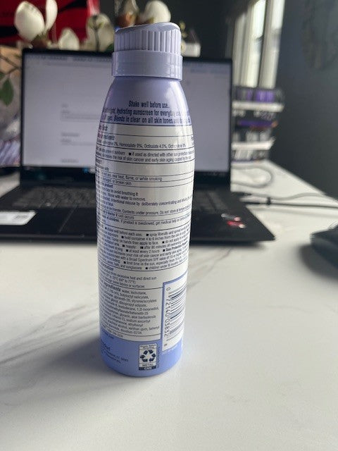 Coppertone Every Tone, Blends Clear SPF 50 Water Resistant Sunscreen Body Spray