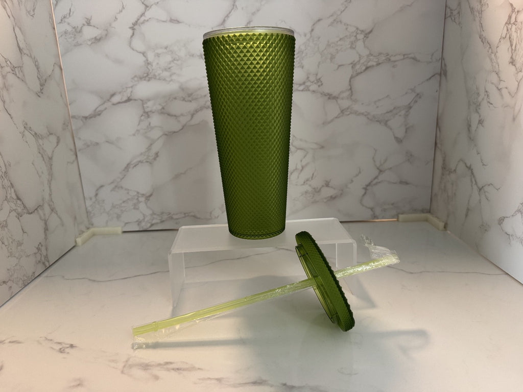 Opalhouse Tumbler w/ Sealed Straw Olive Green 26oz Cup, Cold Drinks,Brand New